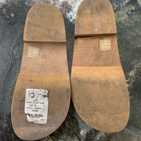 ❌SOLD❌Free people wooden sandal - Picture 5 of 5
